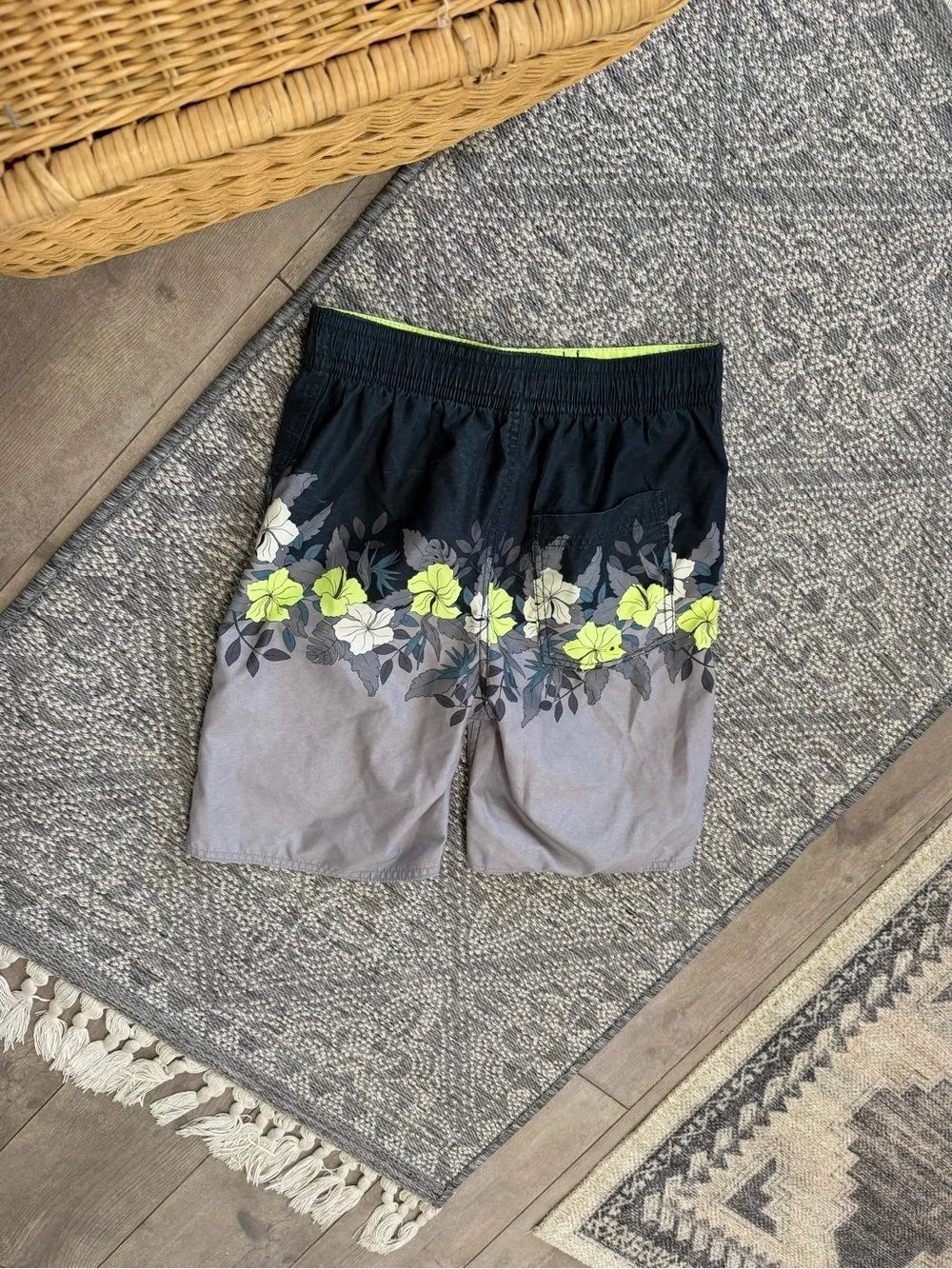 Old Navy Boys Tropical Printed Swim Board Shorts Size XL Boys Swim Trunks